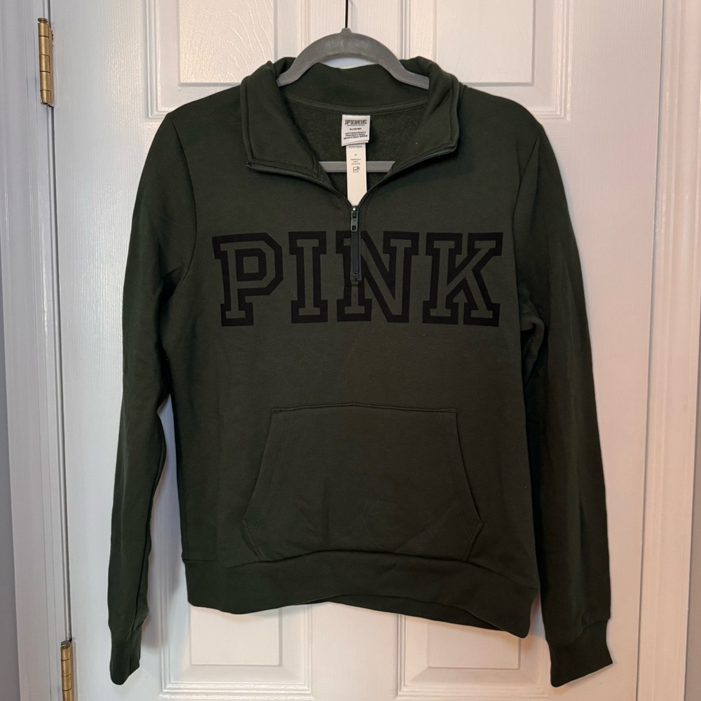 PINK Women’s Quarter Zip Sweatshirt